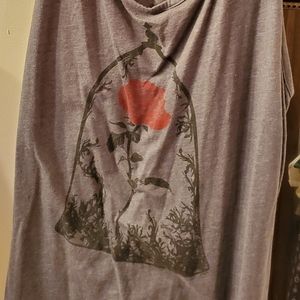 Enchanted rose tank top